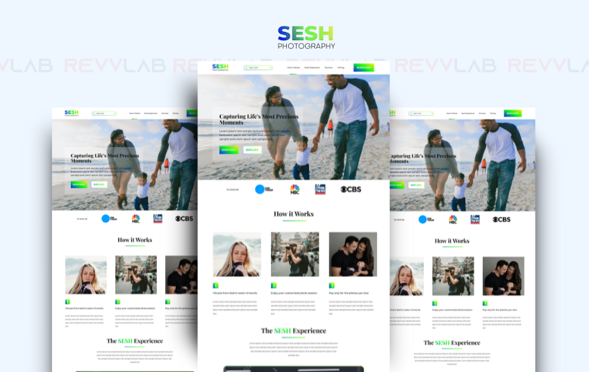 RevvLab agency's portfolio